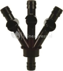 Ubbink PP 3-weg Kraan