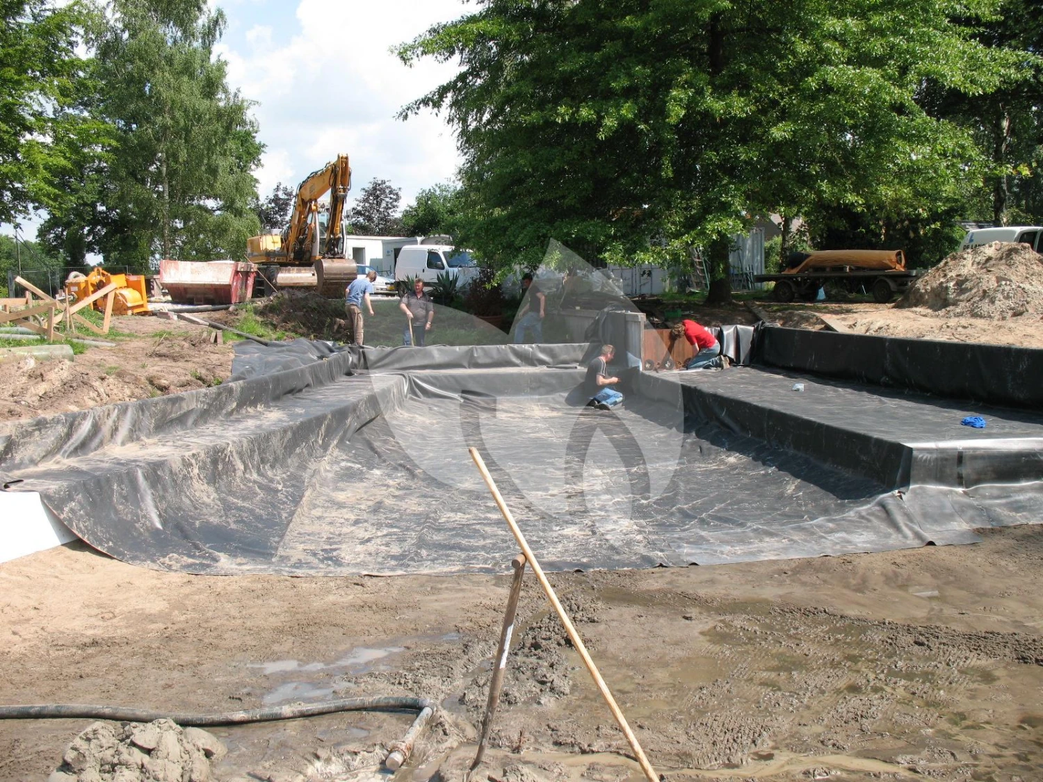 EPDM Vijverfolie 3.36 Meter Breed (1mm) 2 EPDM Vijverfolie 3.36 Meter Breed (1mm) - Afbeelding 2