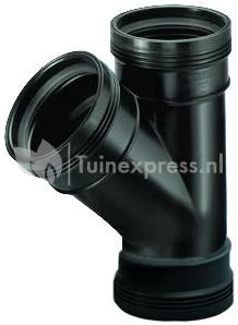 PP T-stuk 45 Graden Manchet