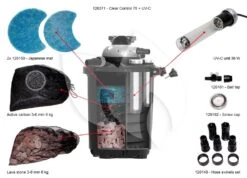 Velda Drukfilter Clear Control Met UV-C -Vijverbenodigdheden clear control 75 drukfilter met uv c 126371 2 0 1000x722