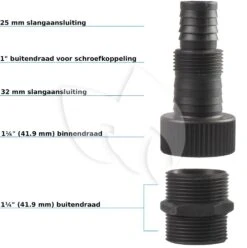 EUROM Dompelpomp Flow SP400i 9 EUROM Dompelpomp Flow SP400i -Vijverbenodigdheden eurom Flow sp400i dompelpomp 7500 l u 8713415260700 4 0 995x1000