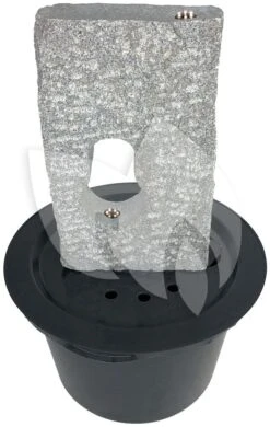 Grotto Waterornament Natuursteen LED 50 Cm