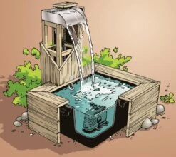 Ubbink Nevada 60 LED Waterval Set -Vijverbenodigdheden nevada led set 1312111 1 0 778x694 1