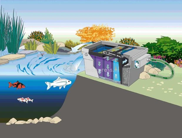 OASE BioTec ScreenMatic2 60000 Doorstroomfilter 2 OASE BioTec ScreenMatic2 60000 Doorstroomfilter - Afbeelding 2