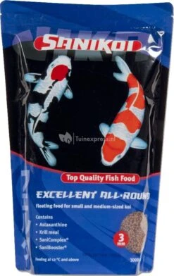 SaniKoi Excellent All-round Visvoer 3mm - 3 Liter