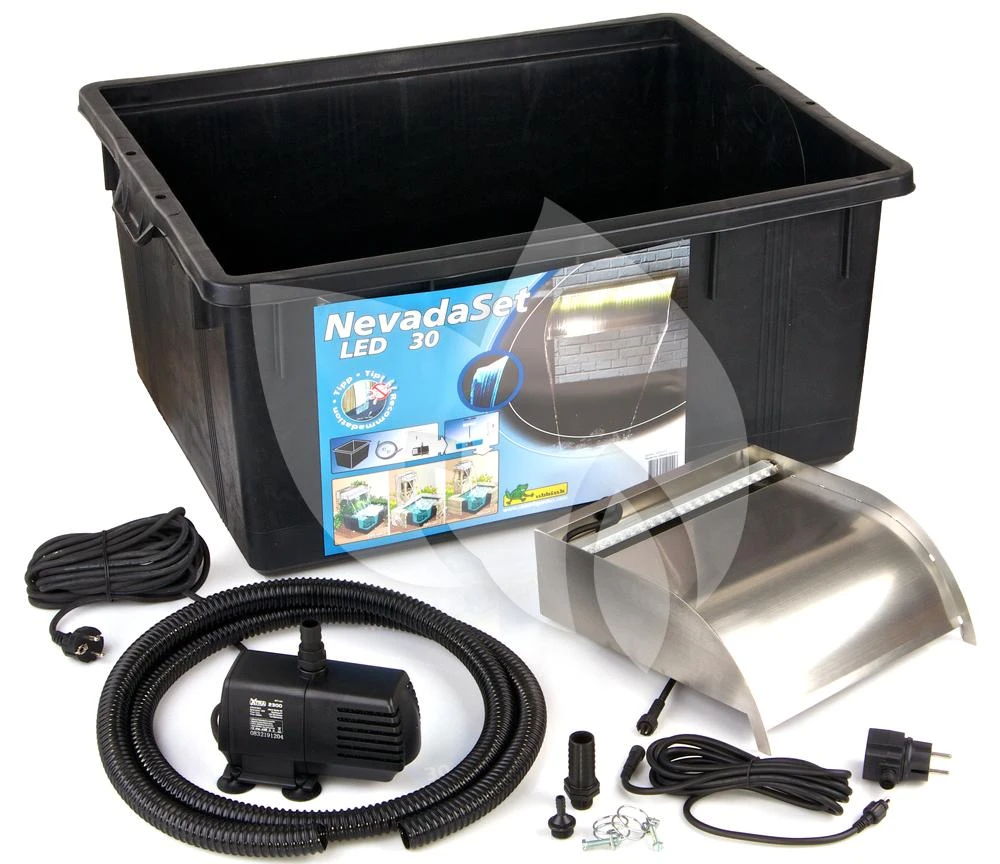 Ubbink Nevada 30 LED Waterval Set 1 Ubbink Nevada 30 LED Waterval Set