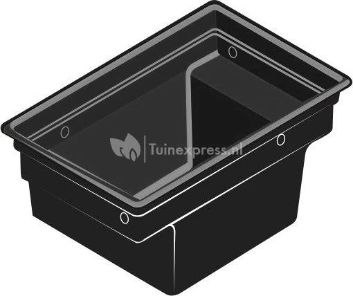 Ubbink Quadra C1 Voorgevormde Vijver 1 Ubbink Quadra C1 Voorgevormde Vijver