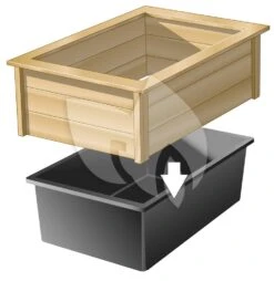 Ubbink Quadra C3 Voorgevormde Vijver -Vijverbenodigdheden ubbink rvs vijverrand voor quadra c3 vijverbak 8711465110068 2 0 972x1000